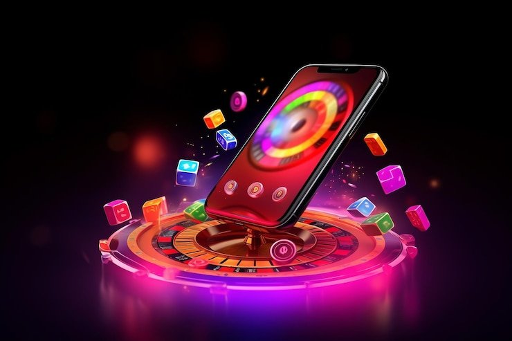 A lively scene of online casino games on mobile and desktop devices in Philippines